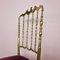 Brass Chair by Giuseppe Gaetano Descalzi for Chiavari, Italy, 1960s, Image 8