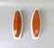 Space Age Brass Wall Lights from Kaiser, 1960s, Set of 2, Image 1