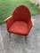 Fauteuil Rouge Mid-Century, 1960s 2