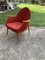Fauteuil Rouge Mid-Century, 1960s 7
