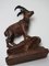 Escultura Ibex suiza de la Selva Negra, años 20, madera, Imagen 10