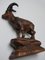 Escultura Ibex suiza de la Selva Negra, años 20, madera, Imagen 8