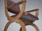 Danish Leather and Oak Armchair, 1950s, Image 11