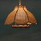 Scandinavian Bohemian Hanging Lamp in Webbing & Pine, 1970s 7