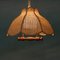 Scandinavian Bohemian Hanging Lamp in Webbing & Pine, 1970s, Image 7