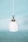 Mid-Century Opaline Hanging Lamp, 1950s 7