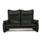 Dacapo Leather Two-Seater Green Sofa from Laauser, Image 1