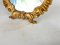 Espejo de mesa de madera dorada, Francia, siglo XIX, Imagen 8