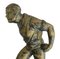 Mid-Century Boule Spieler in Spelter, Frankreich, 1950er 2