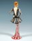 Art Deco Marlene Dietrich Fashion Lady Figurine by C. Weiss for Goldscheider, Vienna, Austria, 1937 3