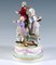 Porcelain Group of 4 Gardening Children Playing Music by J.J. Kaendler for Meissen, 1850s 2