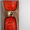 Orange and Brown Ceramic Wall Light, Germany, 1970s 12