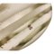 Lampada da incasso in vetro zebrato a strisce attribuita a Peil Putzler, Germania, anni '70, Immagine 3