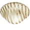 Striped Zebra Glass Flush Mount attributed to Peil Putzler, Germany, 1970s, Image 5