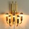 Gold Brass Wall Lights in the style of Florian Schulz, 1970s, Set of 2, Image 9