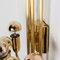 Gold Brass Wall Lights in the style of Florian Schulz, 1970s, Set of 2, Image 15