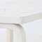 White Lacquered Benches by Alvar Aalto from Artek, 1970s, Set of 2, Image 21