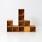 Modular Wooden Cubes, 1970s, Set of 10 6