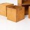 Modular Wooden Cubes, 1970s, Set of 10 11