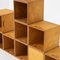 Modular Wooden Cubes, 1970s, Set of 10 8