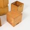 Modular Wooden Cubes, 1970s, Set of 10 12