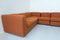 Mid-Century Modern Orange Modular Sofa, Italy, 1960s, Set of 6 8