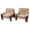 Mid-Century Modern Armchairs attributed to Sapporo for Mobil Girgi, 1970s, Set of 2, Image 1