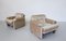 Mid-Century Modern Coronado Armchairs attributed to Tobia & Afra Scarpa, Italy, 1960s, Set of 2 2