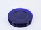 Round Cobalt Blue Murano Glass Dinner Plates, Italy, 1980s, Set of 6, Image 15