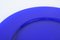 Round Cobalt Blue Murano Glass Dinner Plates, Italy, 1980s, Set of 6 17