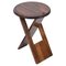 Mid-Century TS Folding Stool in Oak attributed to Roger Tallon for Sentou, France, 1970s 1