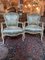French Carved Armchairs, Set of 2 1
