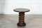 Mid Century French Elm Corkscrew Pedestal Table, Image 9