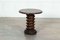 Mid Century French Elm Corkscrew Pedestal Table 7