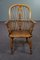 18th Century English Windsor Armchair with High Back, Image 2
