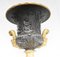 Urne cinerarie in bronzo Cherubino Bacchus Grand Tour Campana, Italia, fine XIX secolo, set di 2, Immagine 5