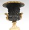 Italian Bronze Urns Cherub Bacchus Grand Tour Campana, 1880s, Set of 2 9