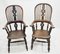 Windsor Armchairs His and Hers in Oak, 1860s, Set of 2 2