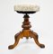 Victorian Piano Stool with Adjustable Seat, 1860s, Image 1