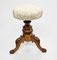 Victorian Piano Stool with Adjustable Seat, 1860s 3