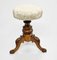 Victorian Piano Stool with Adjustable Seat, 1860s, Image 3