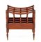 Regency Canterbury Book Stand in Mahogany 1