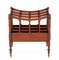 Regency Canterbury Book Stand in Mahogany, Image 1