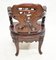 Carved Japanese Desk and Chair, 1880s 19