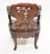 Carved Japanese Desk and Chair, 1880s, Image 19