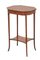 Regency Revival Side Sewing Table in Mahogany, 1880s, Image 1