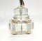 Cherubino Comport in vetro e argento placcato, Francia, set di 2, Immagine 10