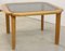Mid-Century Coffee Table with Smoked Glass Top 3