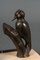 Art Deco Inkwell wit Woodpecker on Marble Branch from Franjou Hippolyte Moreau, 1930s 7