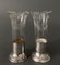 Ab Goldsmith Soliflore Tealight Holders with Minerva Silver Base, Set of 2 5